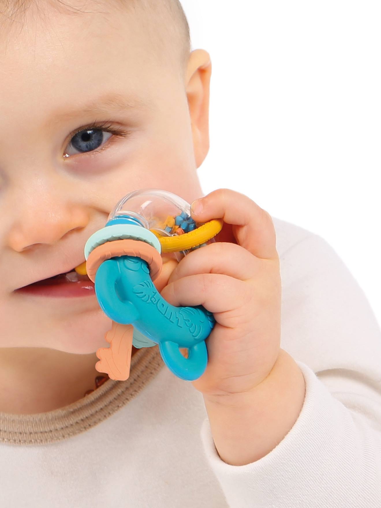 Ludi Baby Beißring SCHLÜSSEL LUDI - mehrfarbig