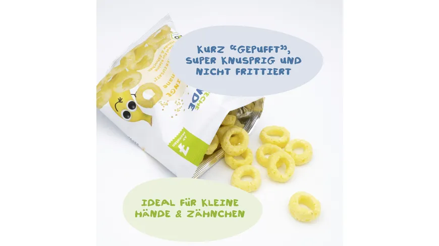 Freche Freunde Bio Knusper-Ringe Hirse & Banane 20 g