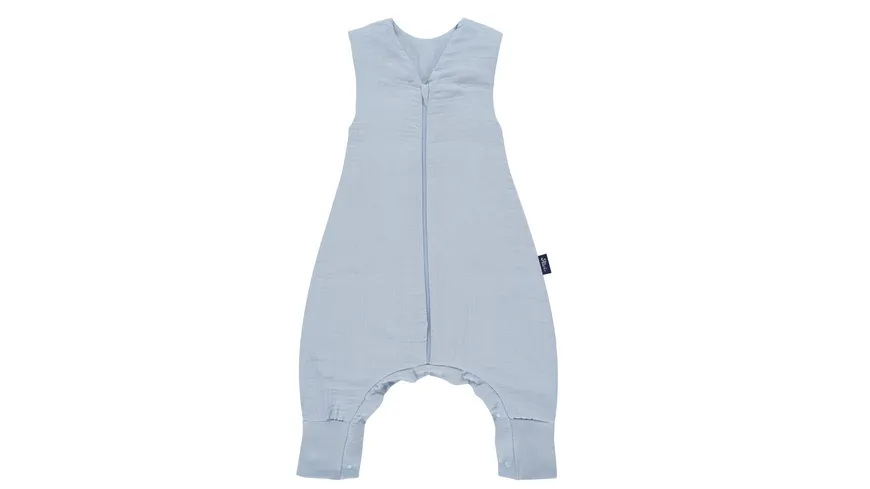 Alvi 4-Season Sleep-Overall Mull blaugrau