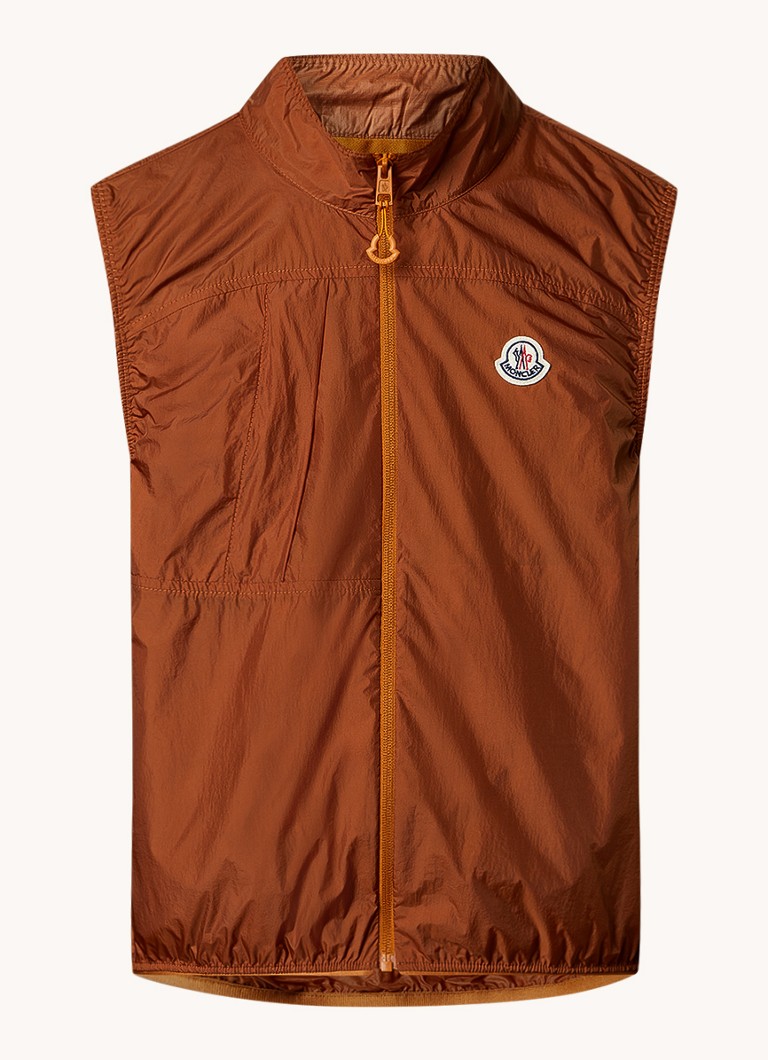 Canotta senza maniche Moncler Arashi con logo