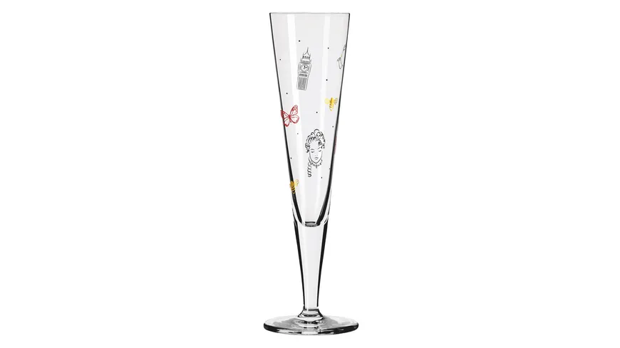 RITZENHOFF Champusglas London Edition von Ana Vasconcelos H23 Mehrfarbig