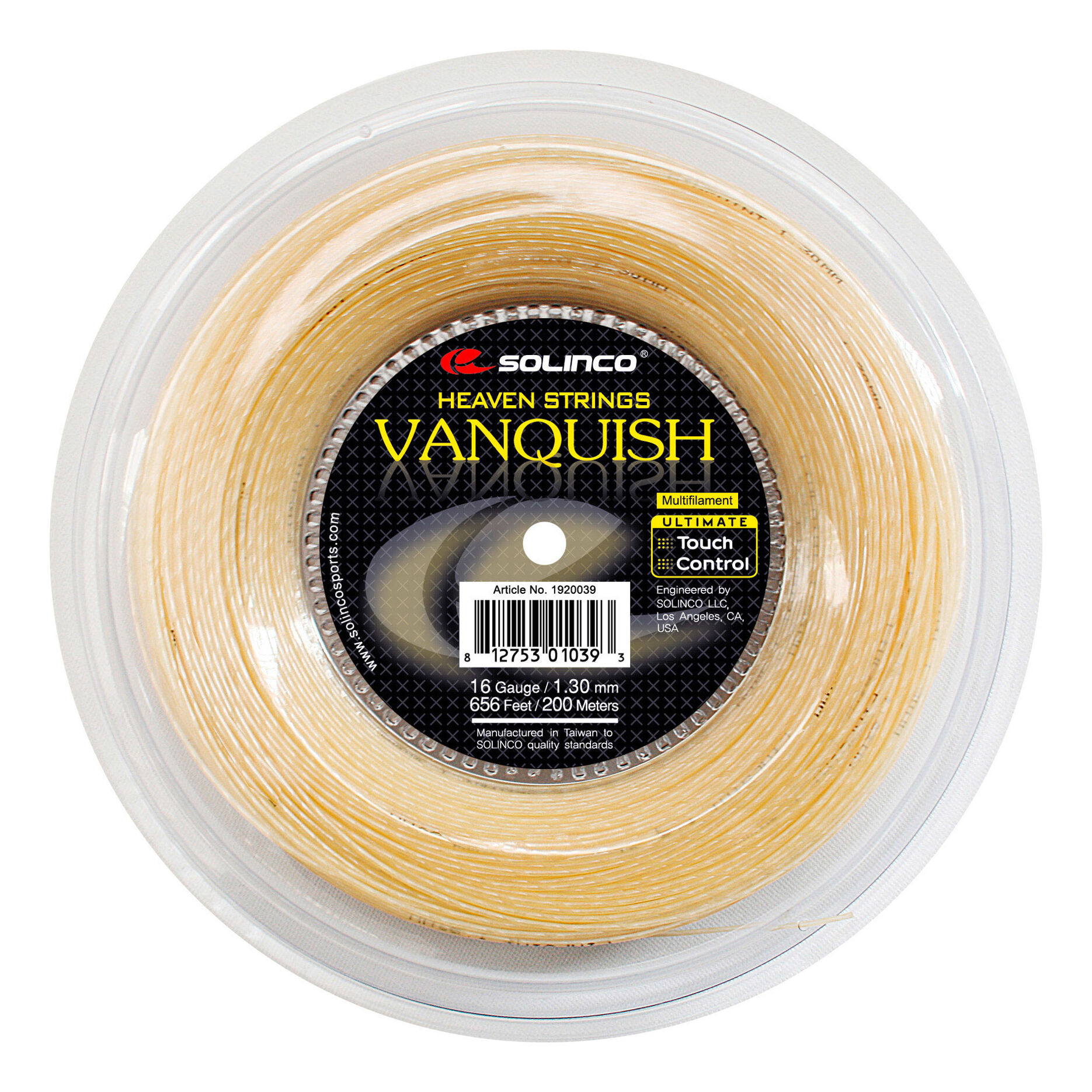 Vanquish Saitenrolle 200m - Nude