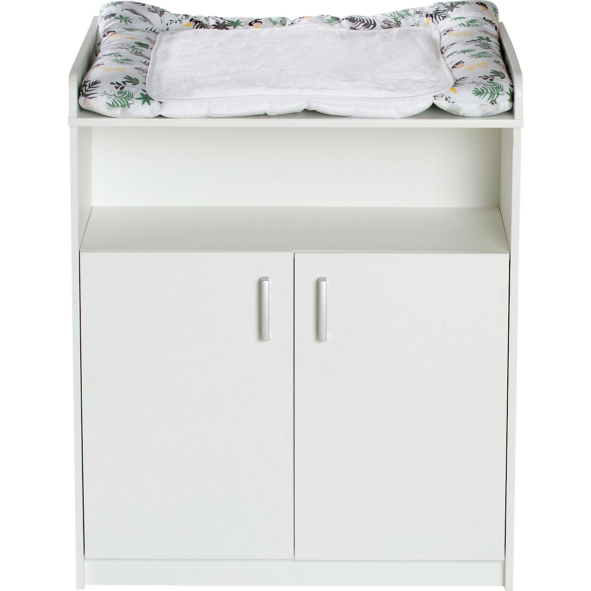 Wickelkommode Classic White, Nachbildung weiß