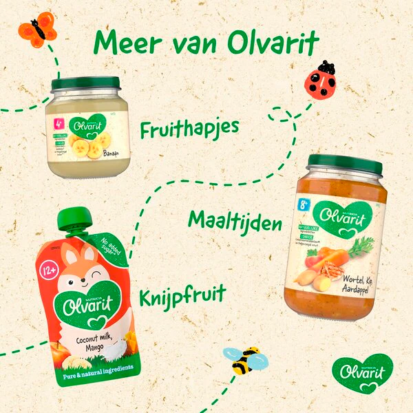 Olvarit 12 M Pumpakycklingpasta 250g