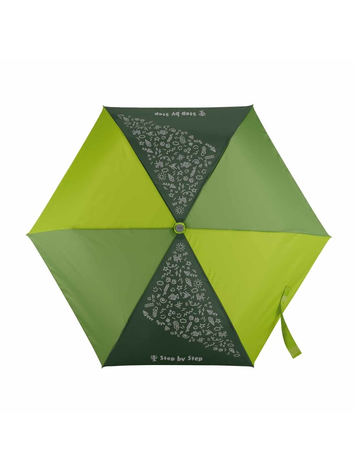 Step by Step Regenschirm Magic Rain EFFECT in Grün günstig kaufen onesize