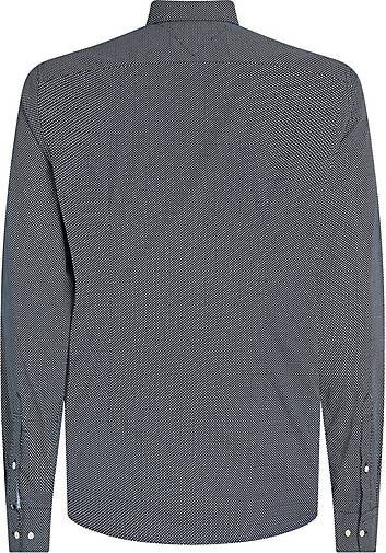 TOMMY HILFIGER Herren Hemd NATURAL SOFT FLEX PRT SF SHIRT Slim Fit Langarm