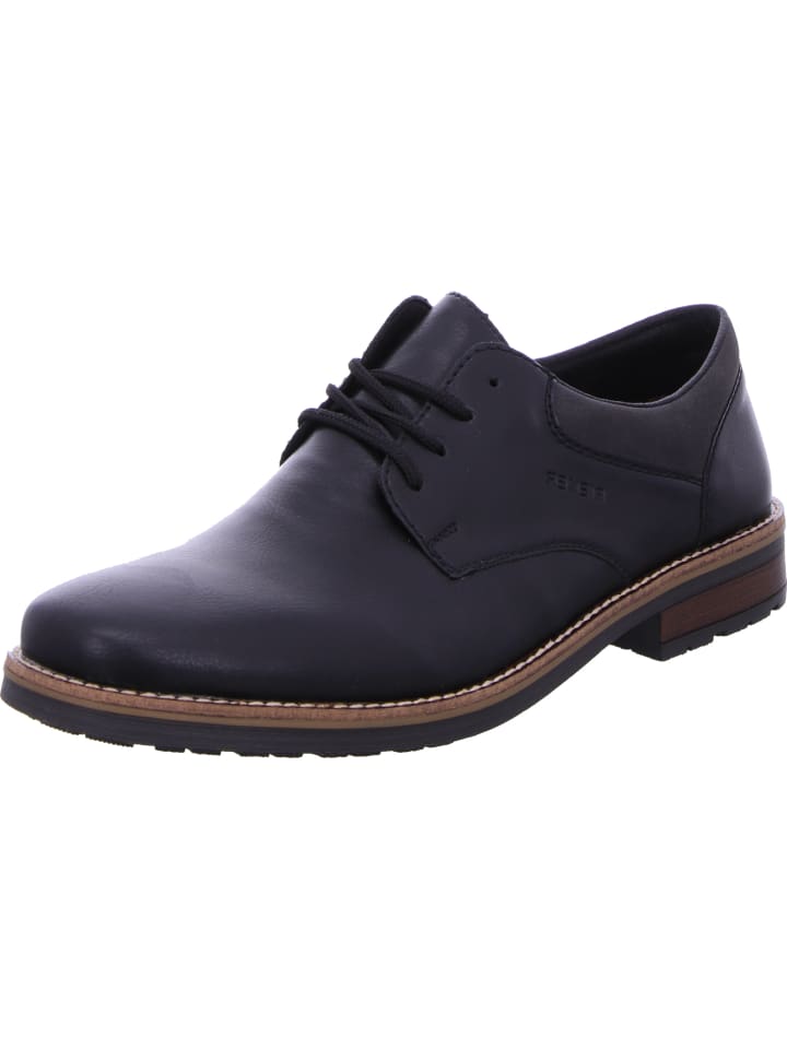 rieker Schnürschuh in schwarz günstig kaufen