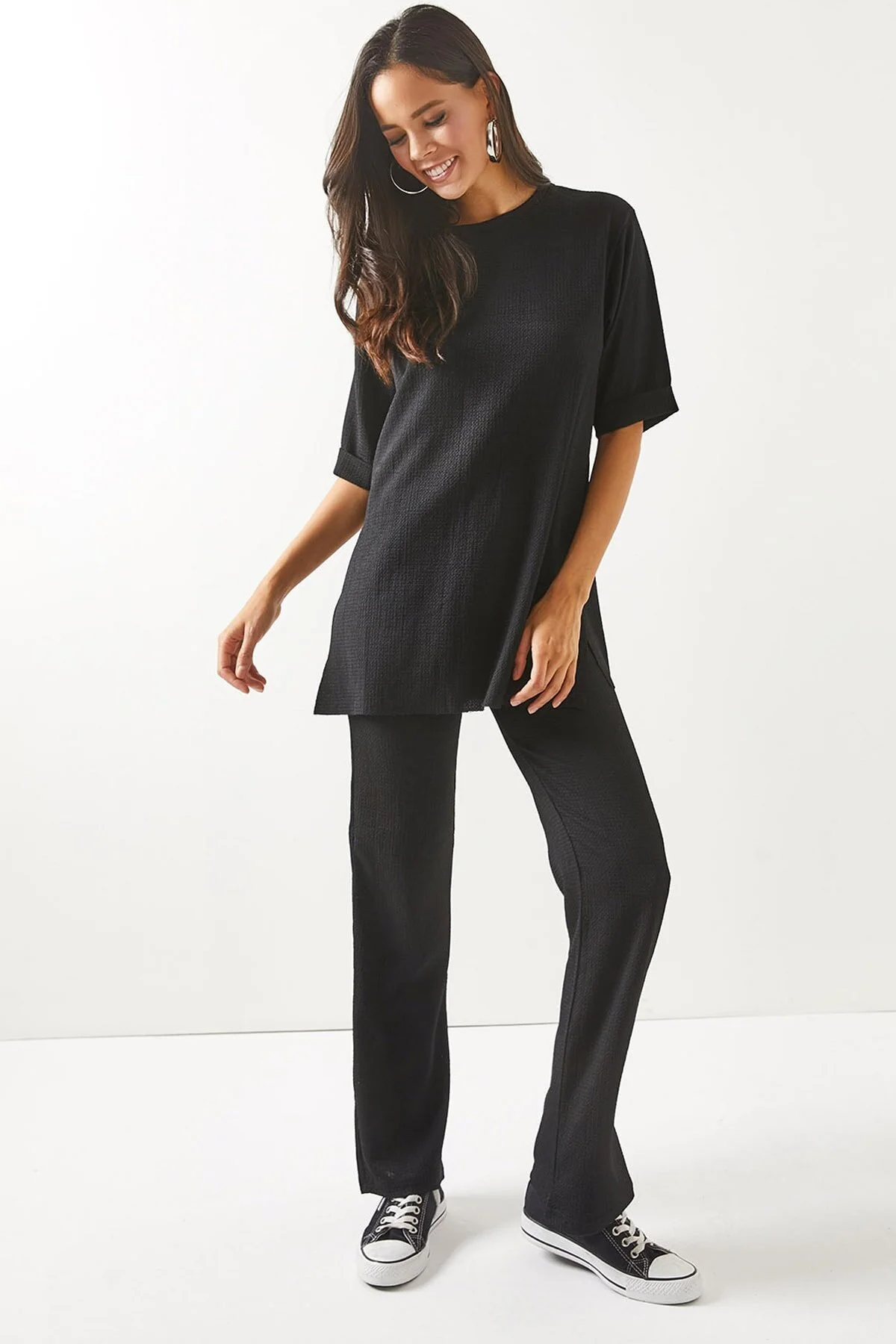 Olalook  Zweiteiler - Schwarz - Regular Fit