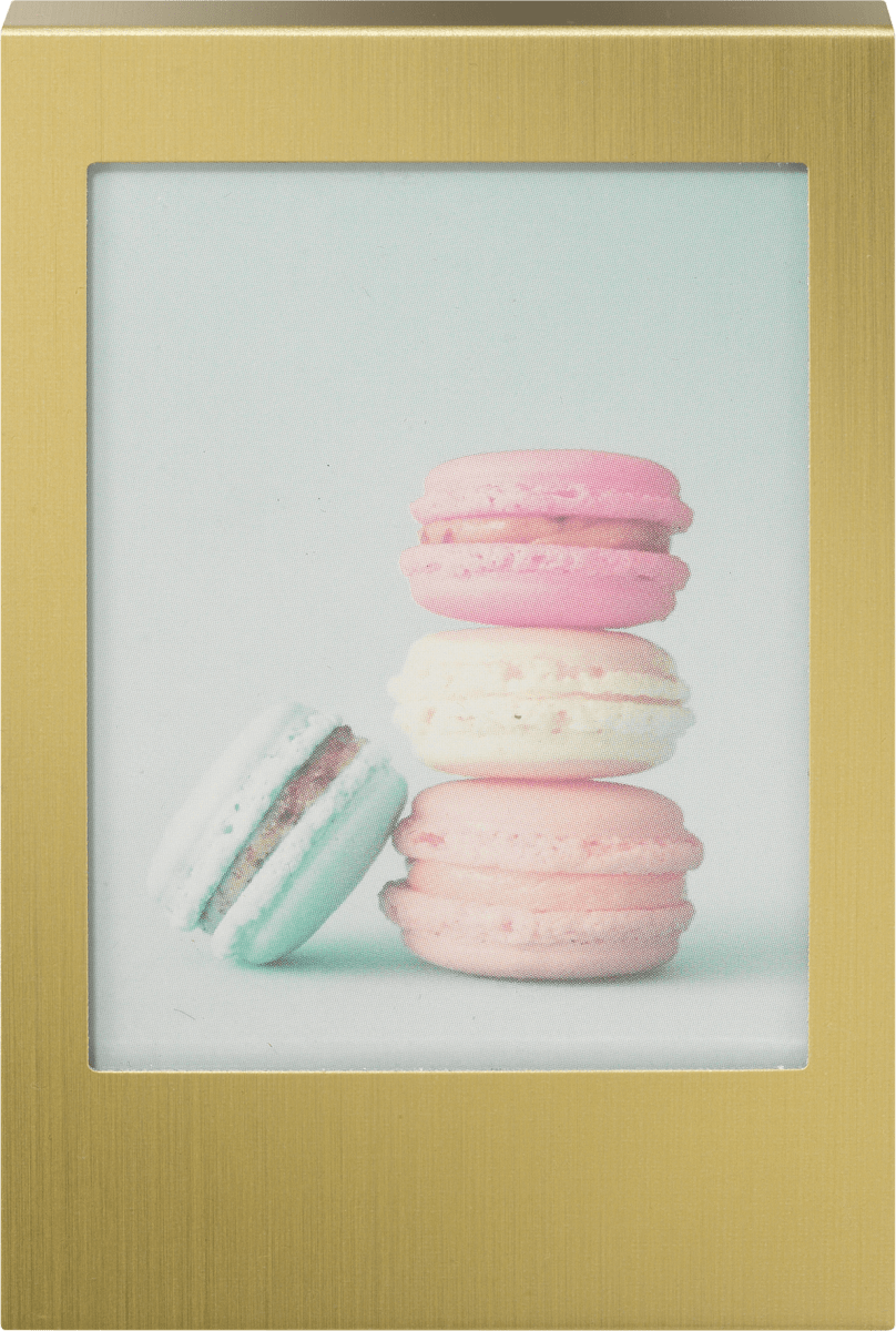 Bilderrahmen Instax 8,5x5,5 cm, gold, 1 St