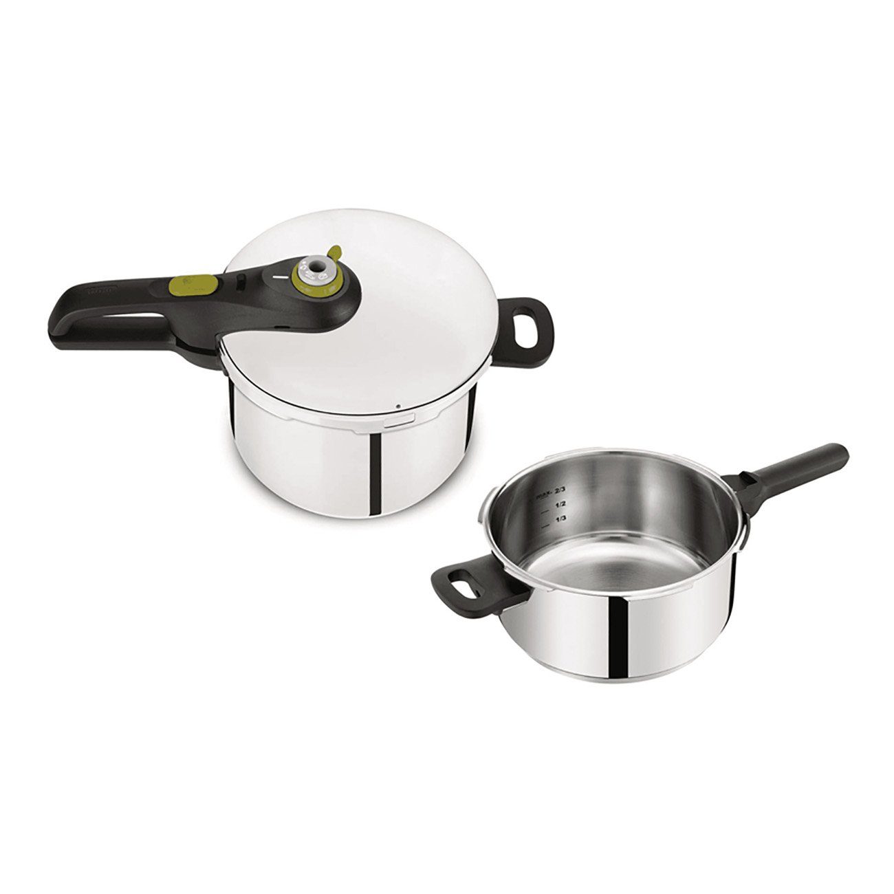 Tefal Schnellkochtopf P2544341 Secure5 Neo Set 2-teilig 4/6 L