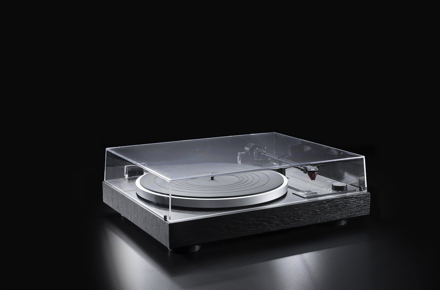 Dual CS 418 Plattenspieler (Riemenantrieb, manuell, abschaltbarer Phono-Vorverstärker, schwarz)