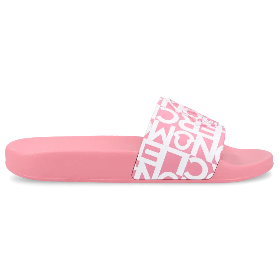Moncler - Badeschuhe BASILE Kautschuk - pink