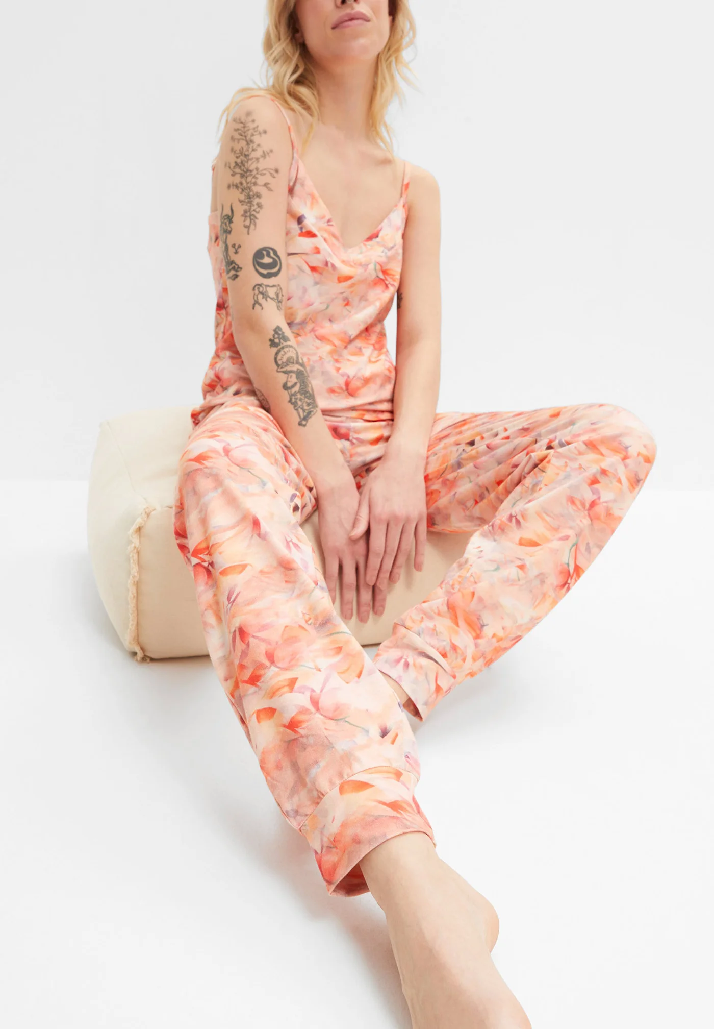 bonprix MIT SPAGHETTITRÄGERN SET - Pijama
