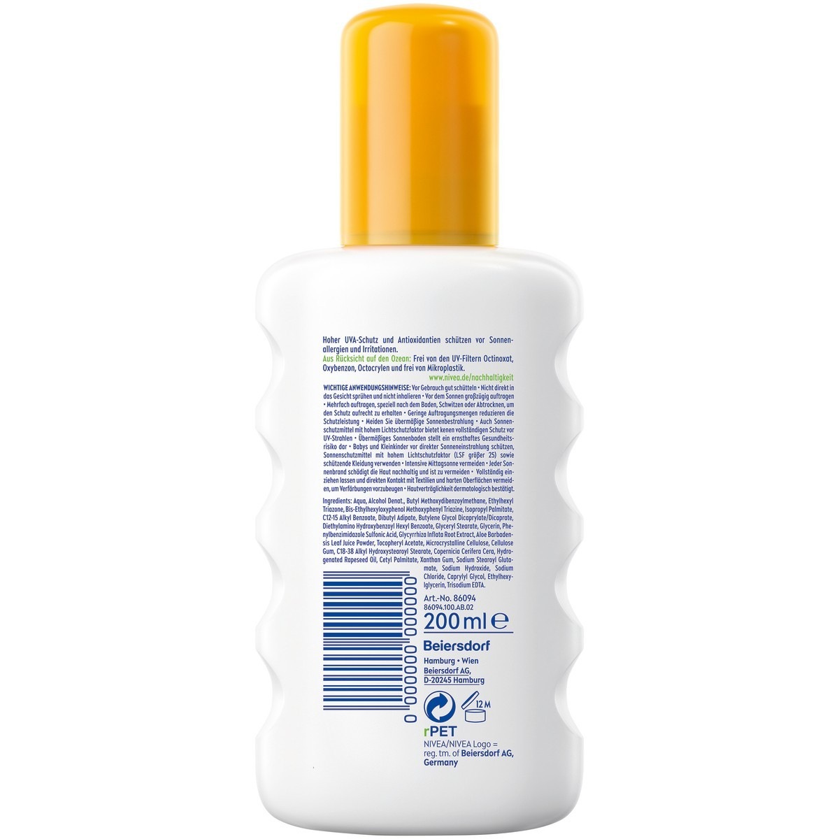 Sensitiv Sofort-Schutz Anti-Sonnenallergie Spray LSF 50