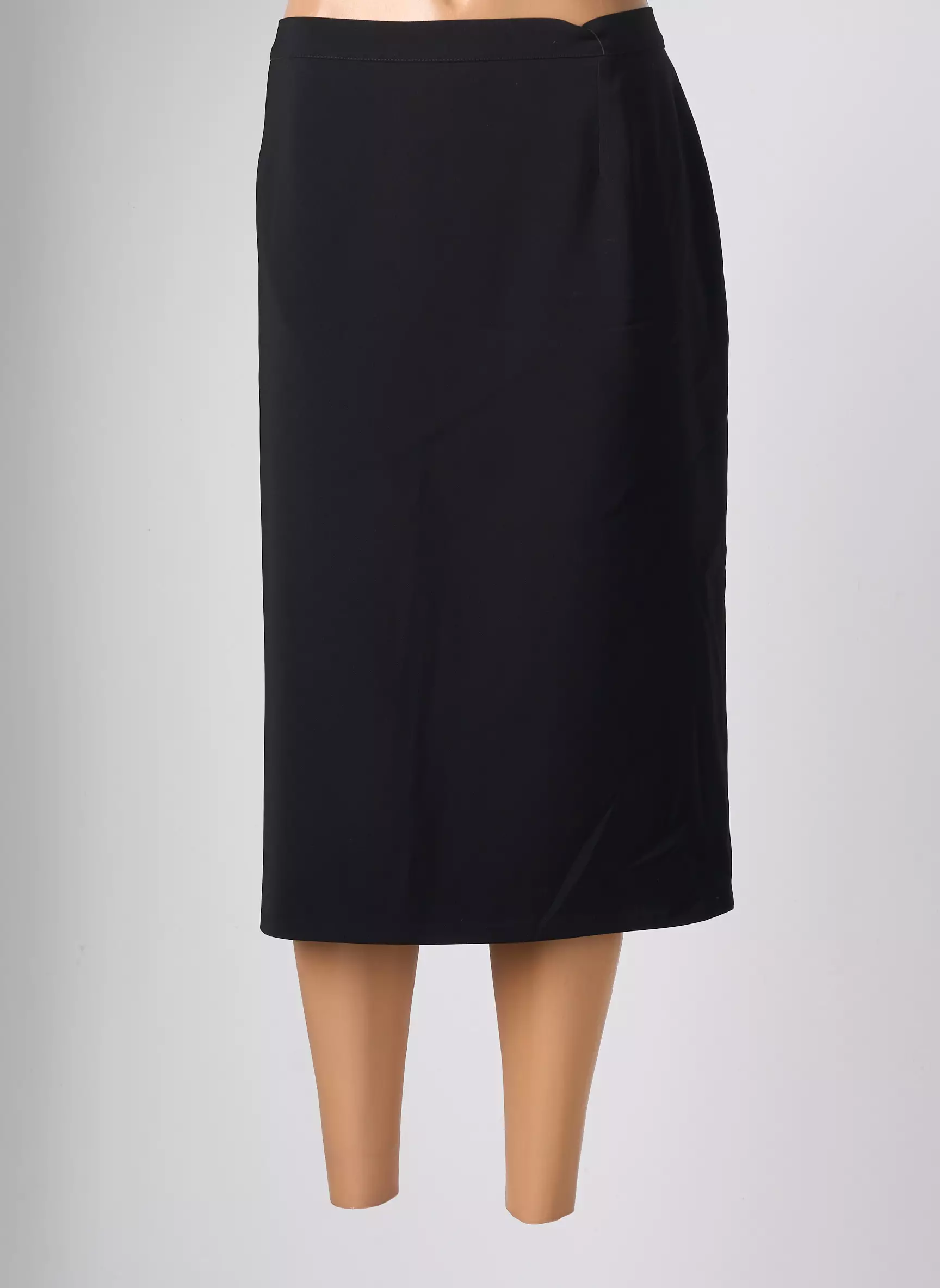 Elssa Jupes Mi Longues Femme couleur noir