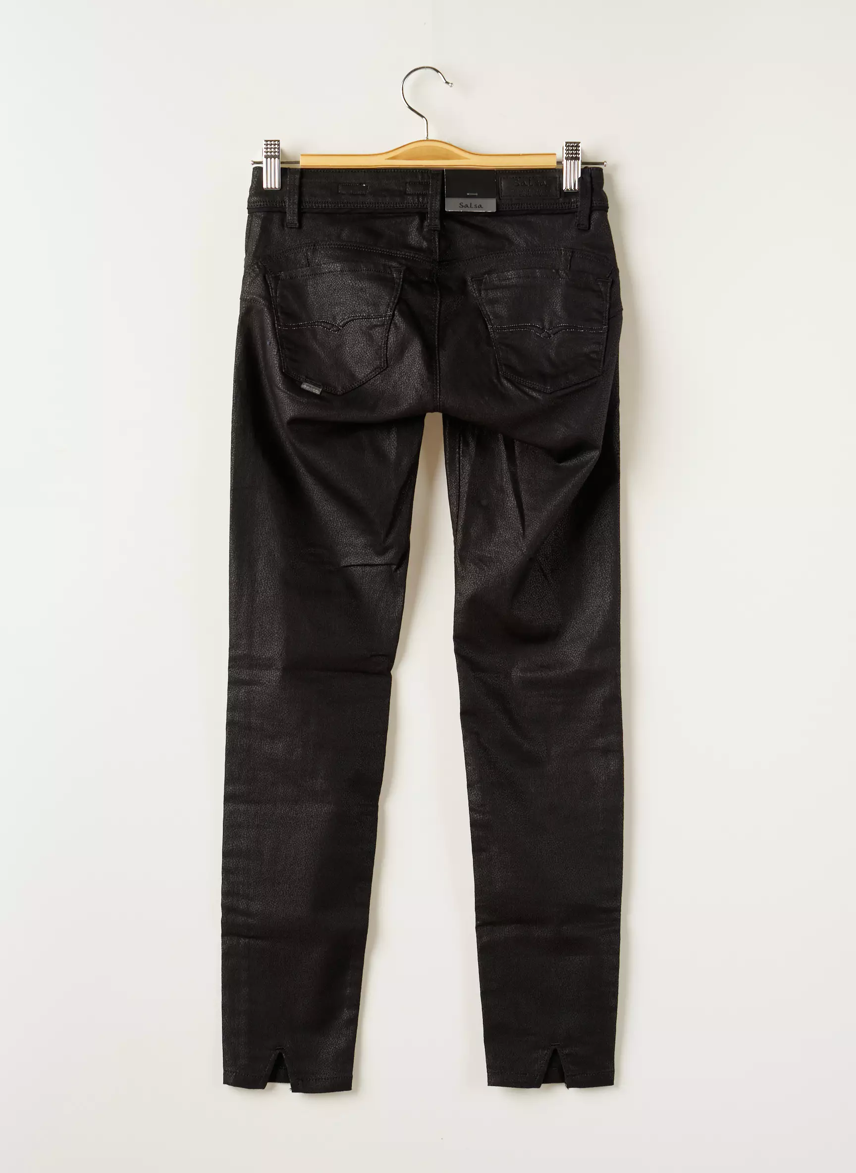 Salsa Pantalons Slim Femme couleur noir