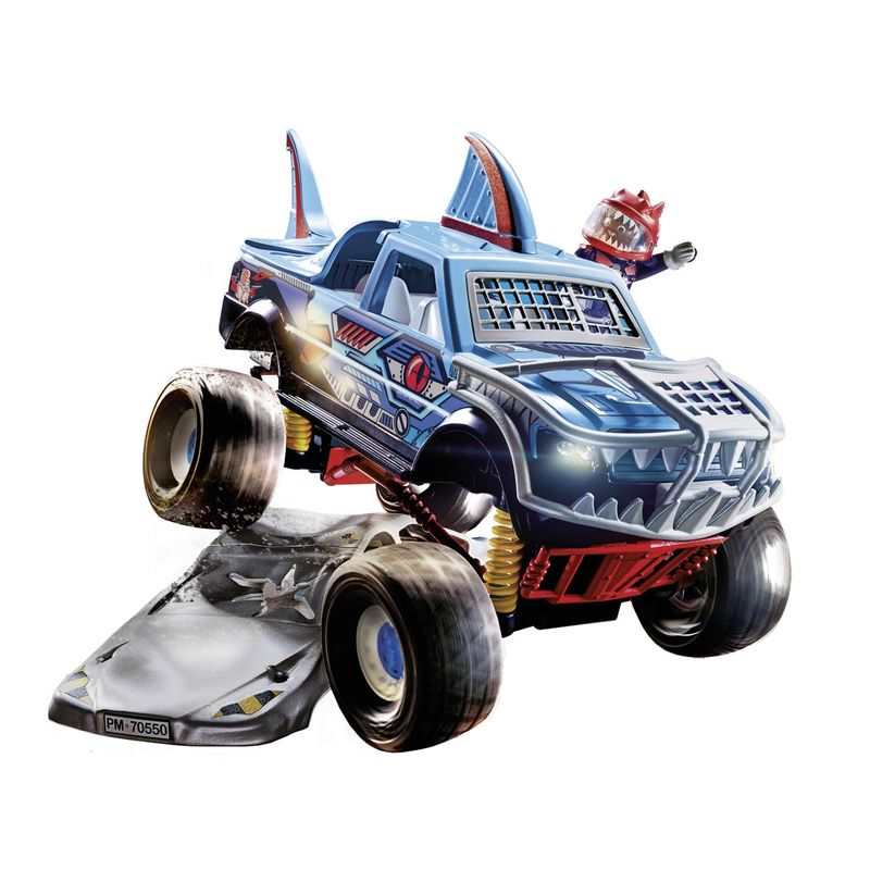 70550 Stuntshow Monster truck de cascade Requin Playmobil