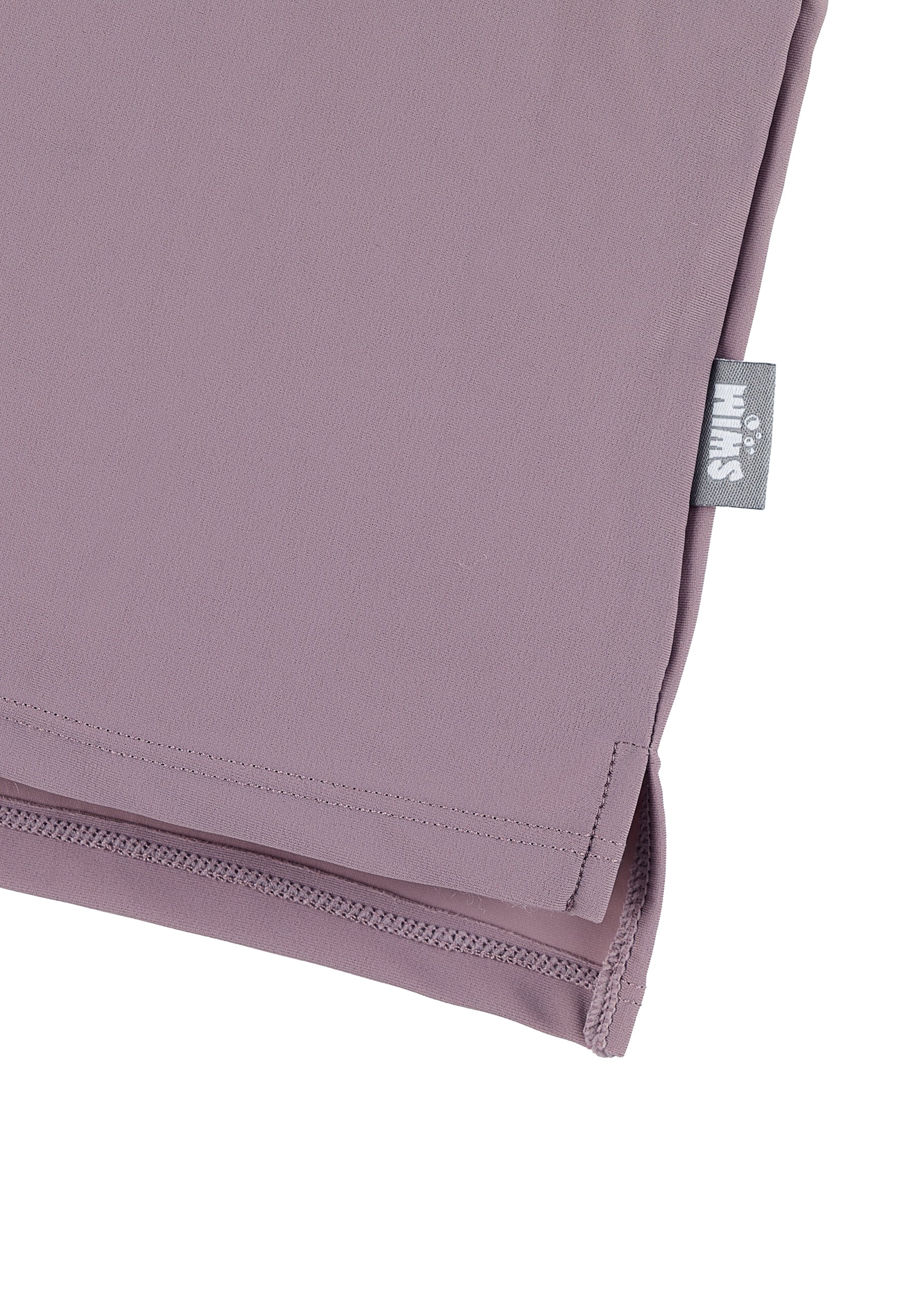 Langarm-Schwimmshirt uni in Blau, Marine, Magenta
