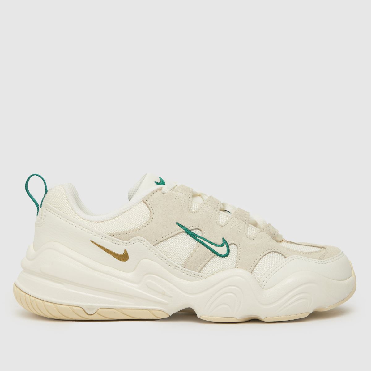 Nike Tech Hera – Vita och beige träningsskor
