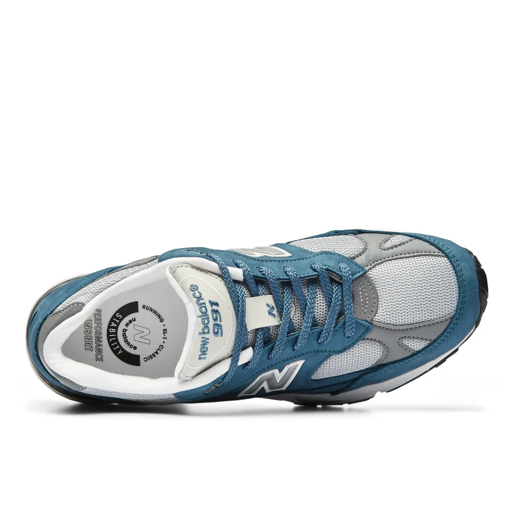 New Balance 991 Made England in UK M991BSG / blau