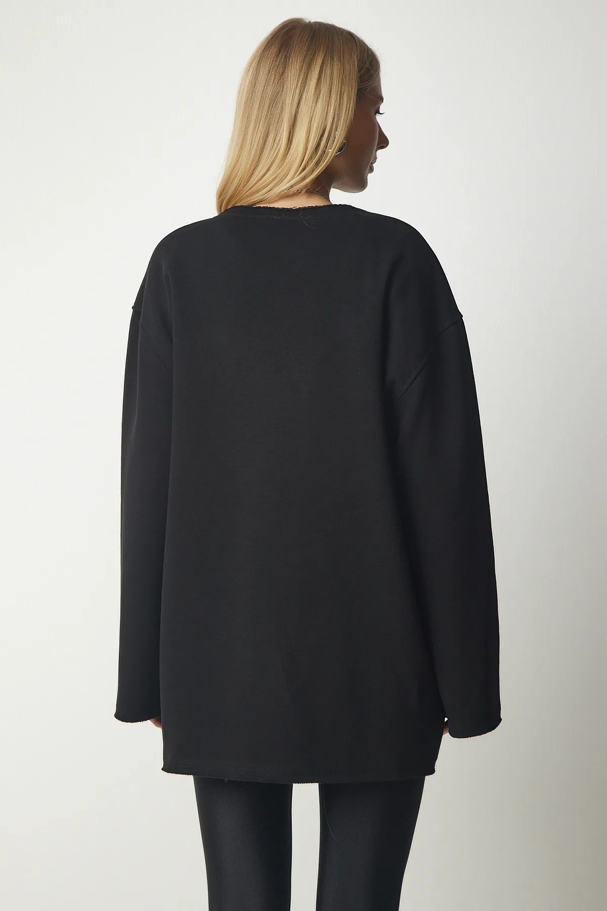 Happiness İstanbul  Sweatshirt - Schwarz - Regular Fit