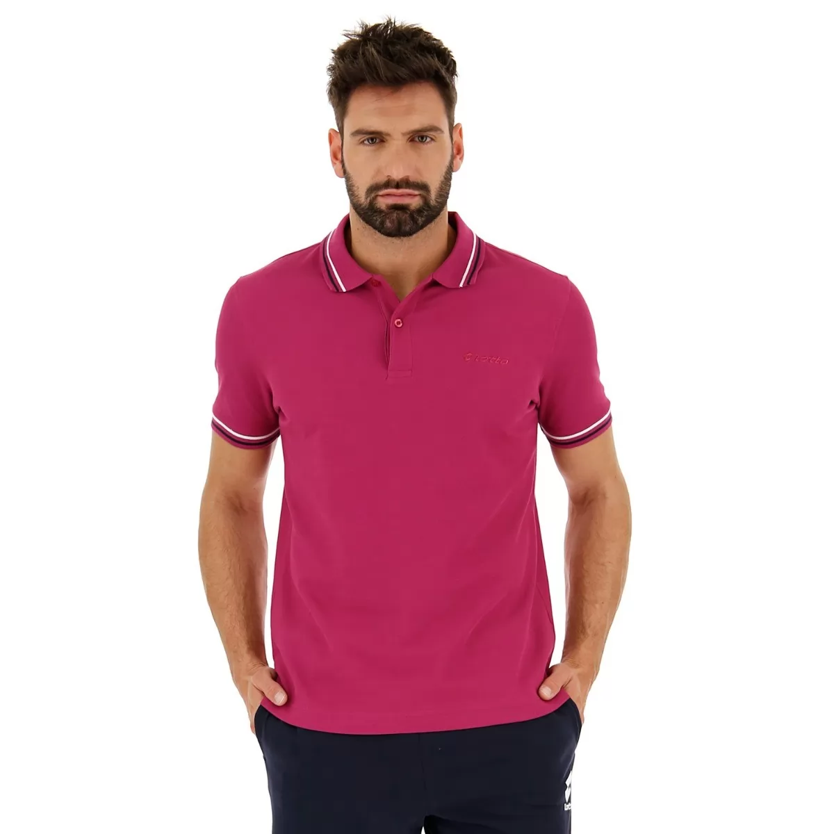 KLASYCZNE POLO DIXIE FIOLETOWE/NIEBIESKIE