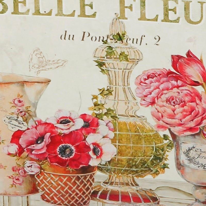 Ambiente Haus Übertopf Fleur-Tasche aus Metall (1 St)