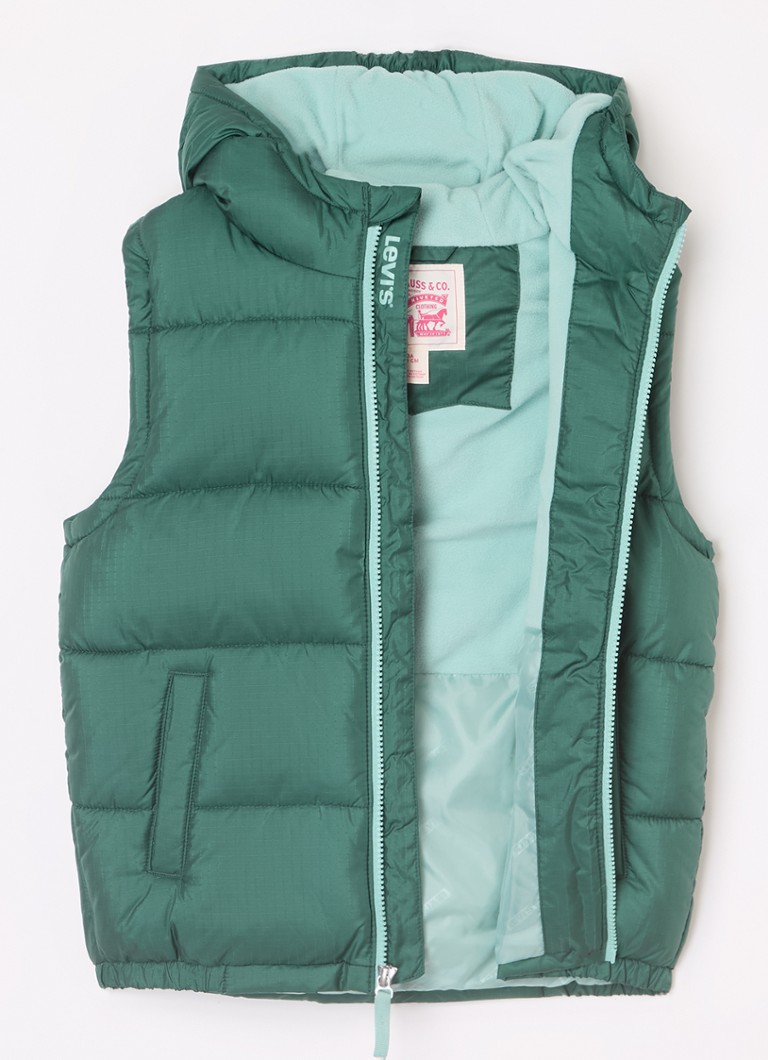 Vestă Levi's Essential Mat cu glugă