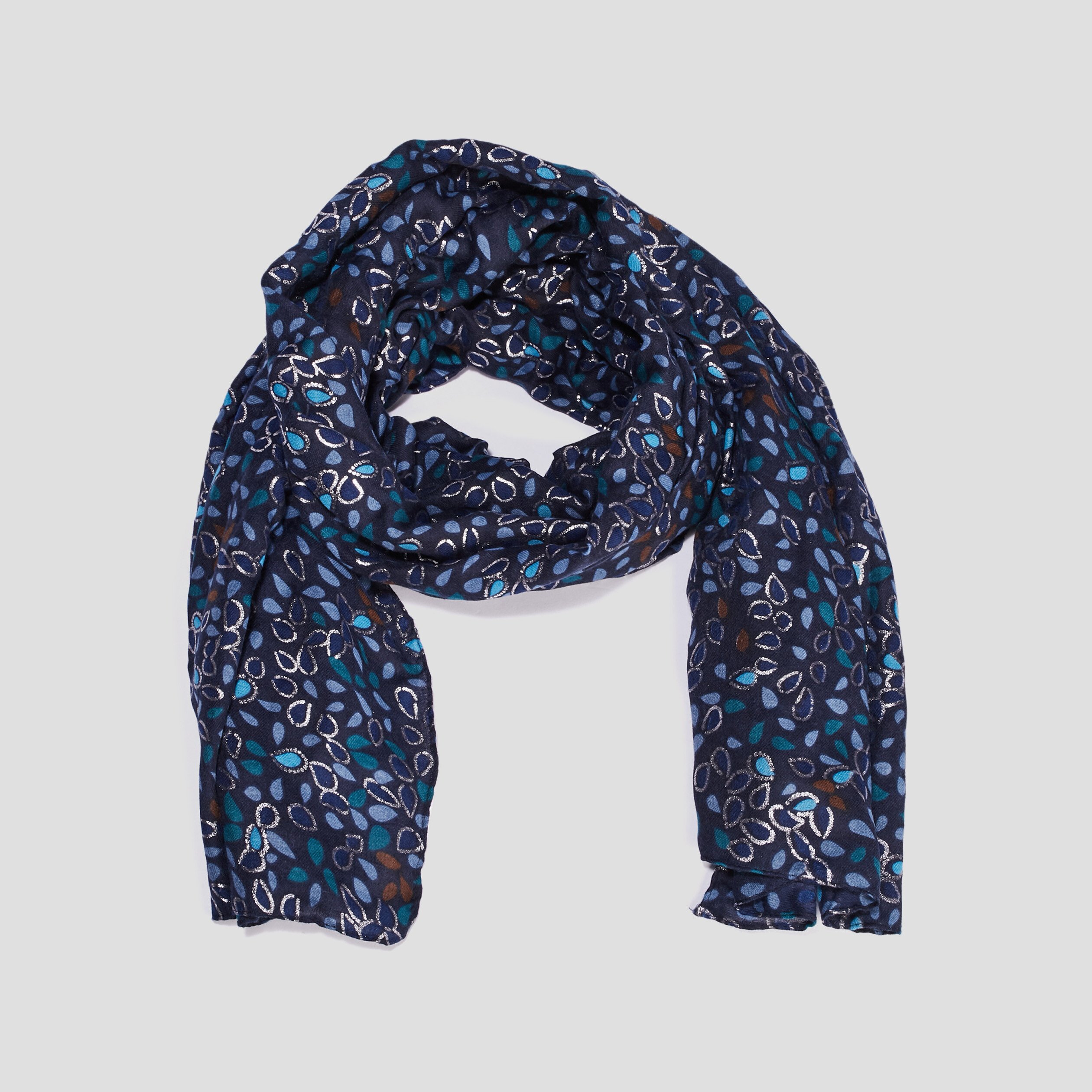 Foulard bleu femme | La Halle