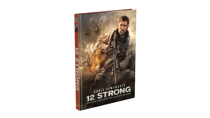 12 STRONG – Die wahre Geschichte der US-Horse Soldiers - 2-Disc Mediabook Cover A (4K UHD + Blu-ray) Limited Edition – Uncut