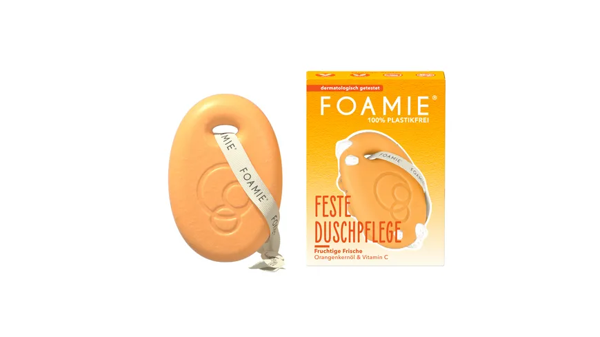 FOAMIE Feste Duschpflege Orange Sprizz 80 g