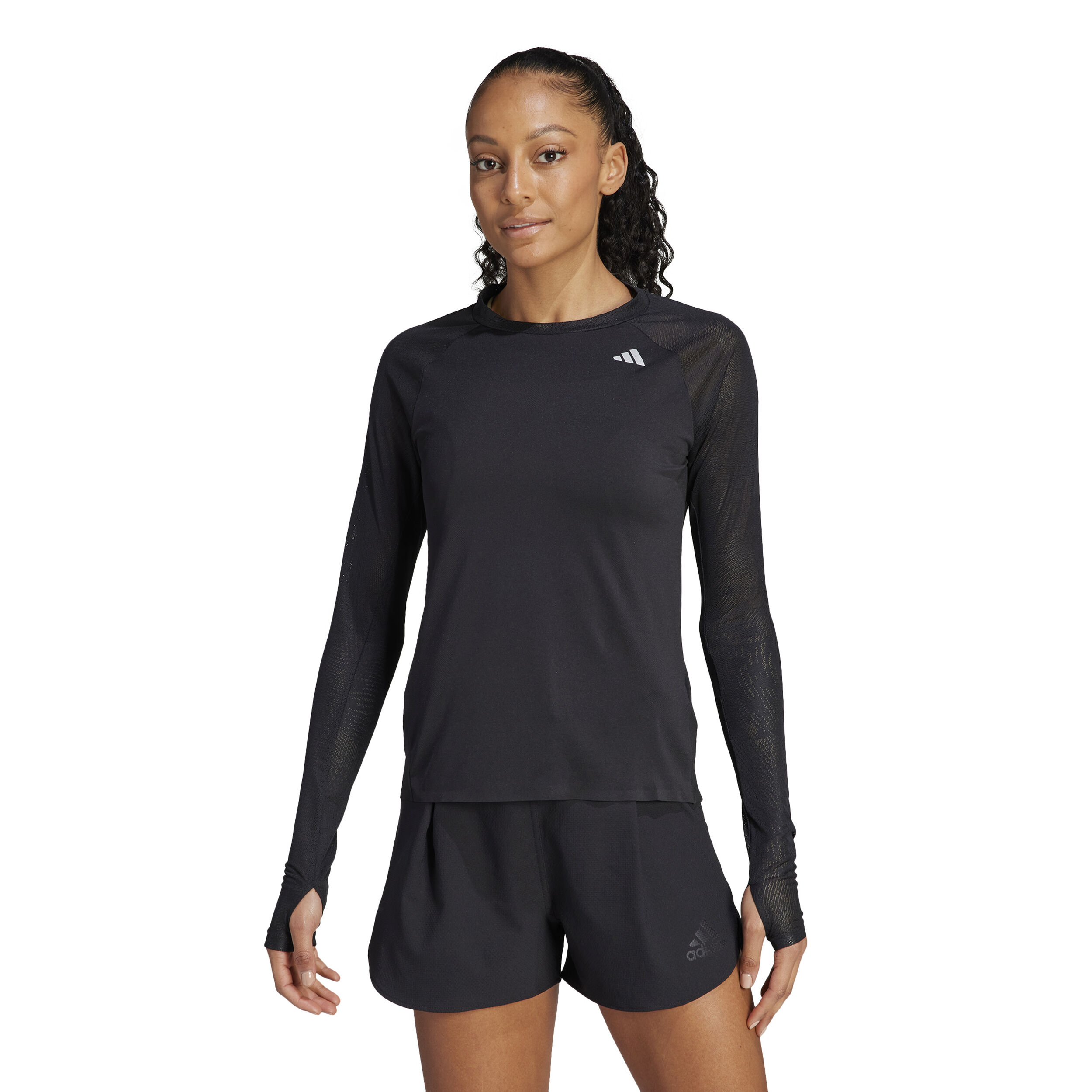 Adizero Lauftop Damen - Schwarz