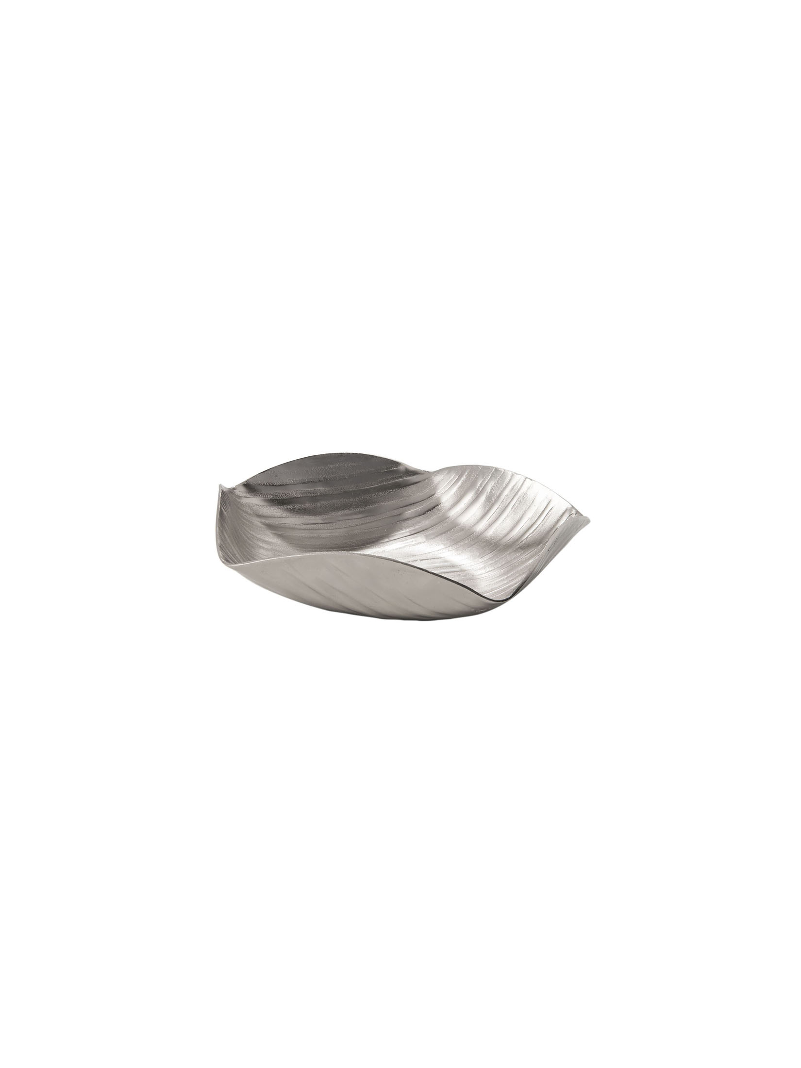 Polygon Bowl Deko-Schale, Silber