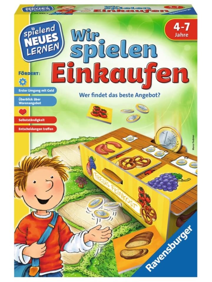 Ravensburger Brettspiel Wir spielen Einkaufen, 4-7 Jahre günstig kaufen onesize