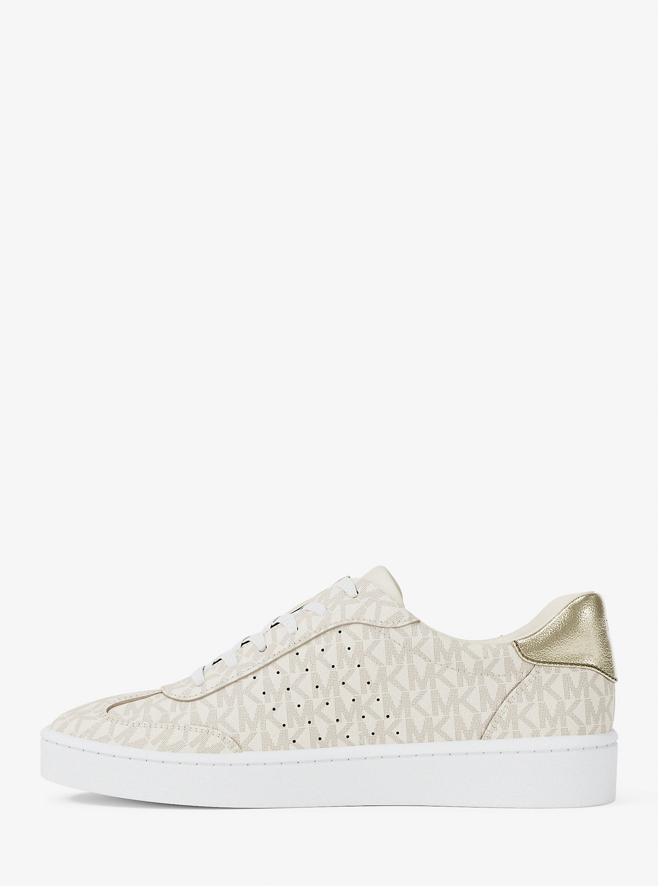 Scotty Signature Logo Sneaker - VANILLA COMBO