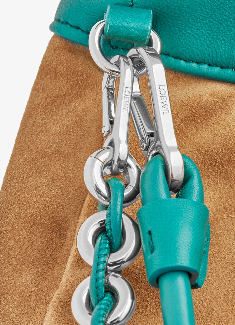 LOEWE Flamenco torbica od janjeće kože s remenom za rame
