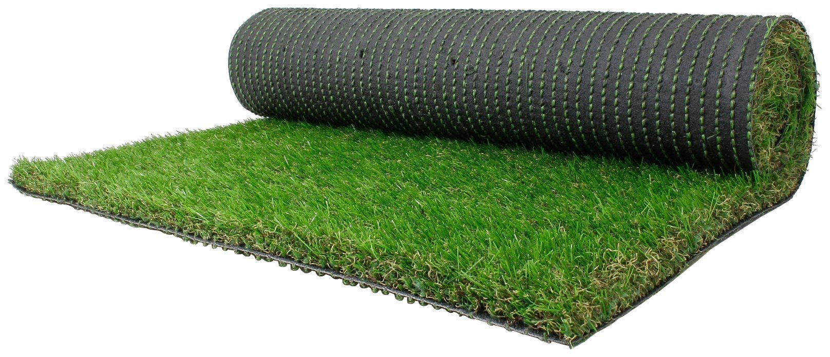 Kunstrasen SUNSET, Primaflor-Ideen in Textil, rechteckig, Höhe: 32 mm, realistische Optik, mit Drainagefunktion, ideal für Balkon & Terrasse