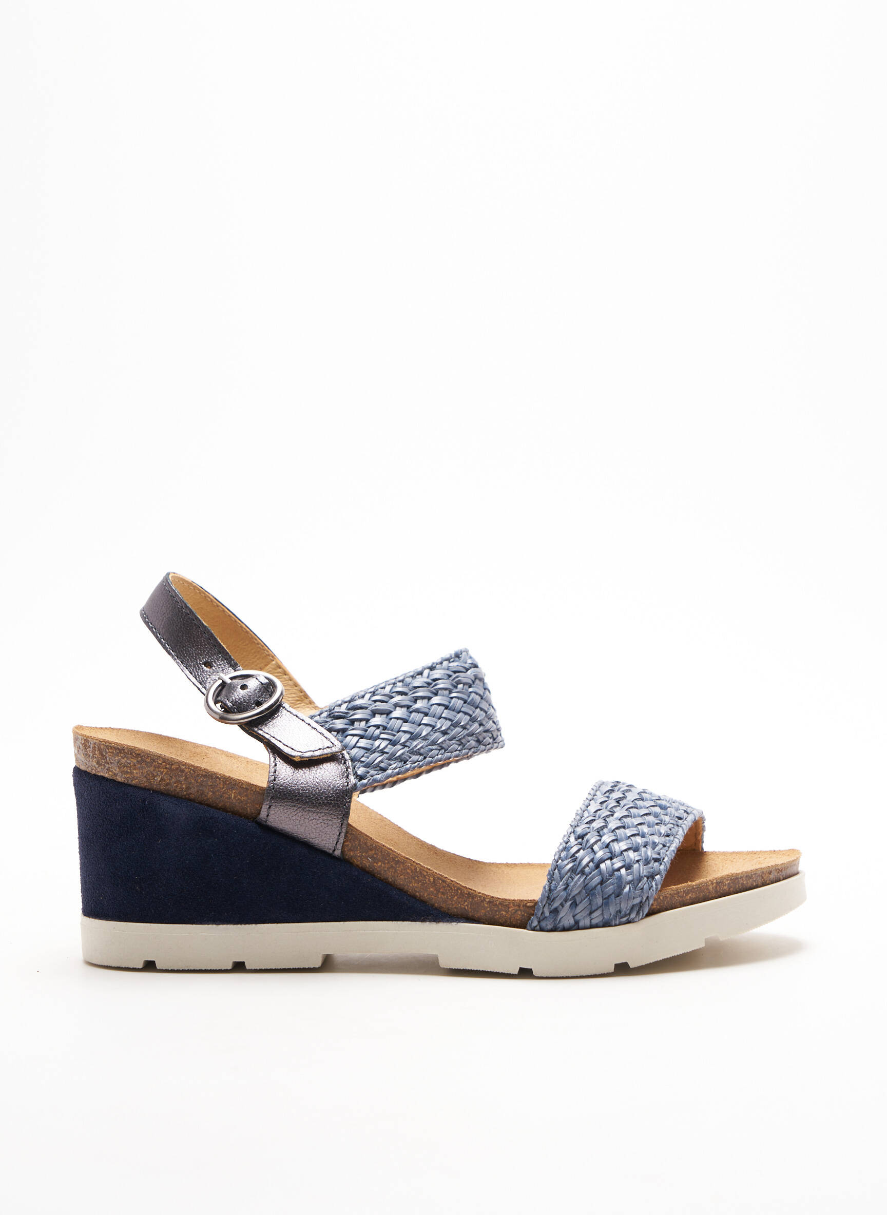Mkd Sandales Nu Pieds Femme couleur bleu