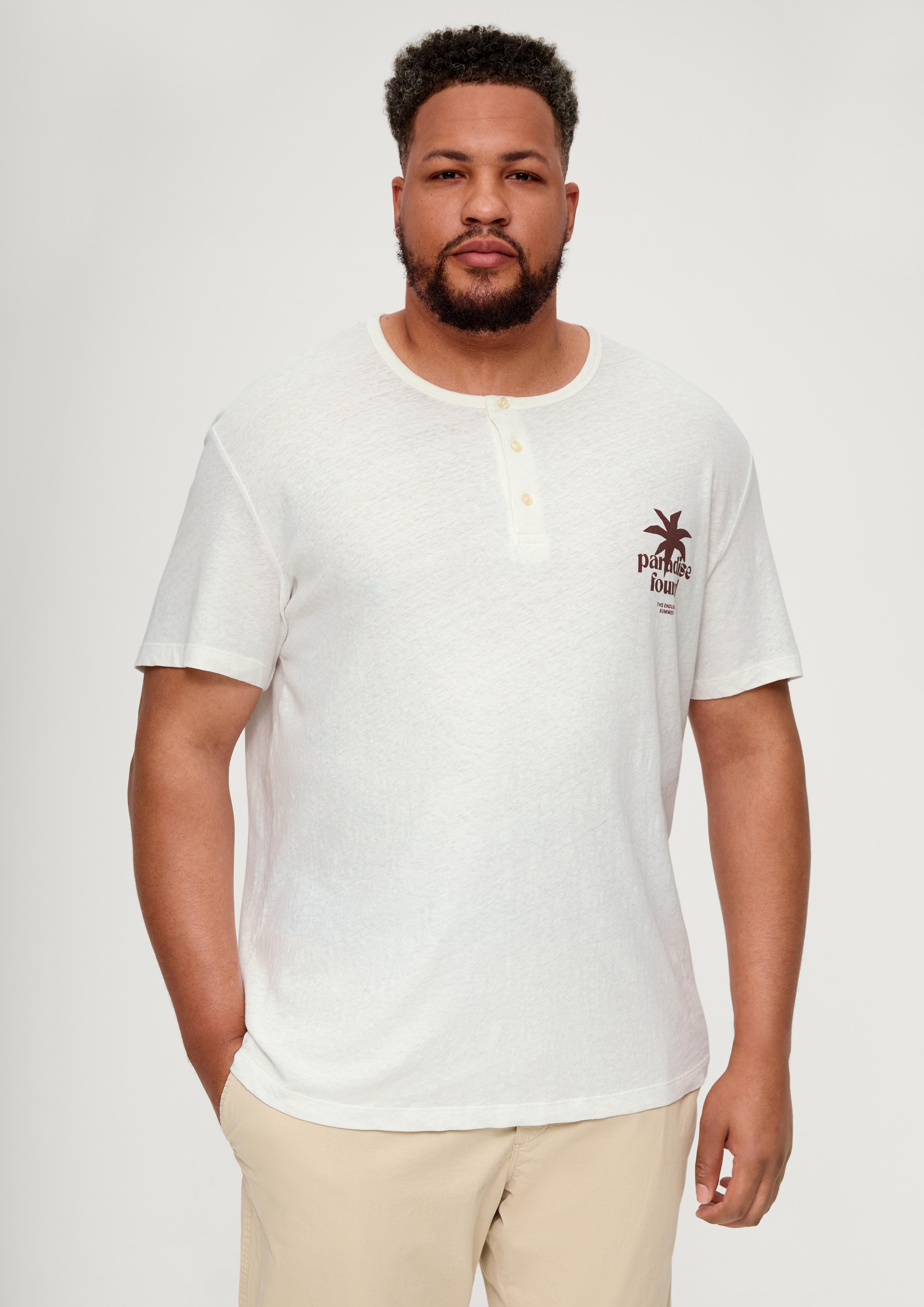 T-Shirt aus Baumwolle und Hanf  2135545-01D1