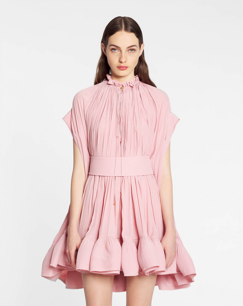 ROBE CHARMEUSE COURTE