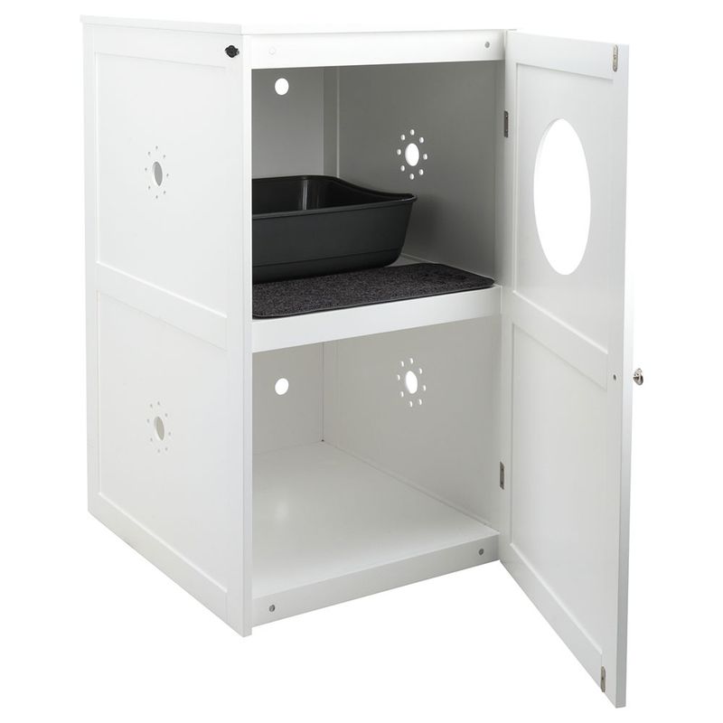 Trixie Katzenhaus für Katzentoilette XL mit 2 Etagen | bitiba %