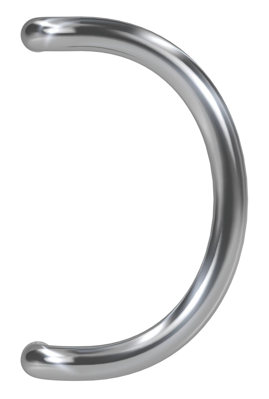 Basi Stossgriff - SG 7000 - Halbrund -Edelstahl