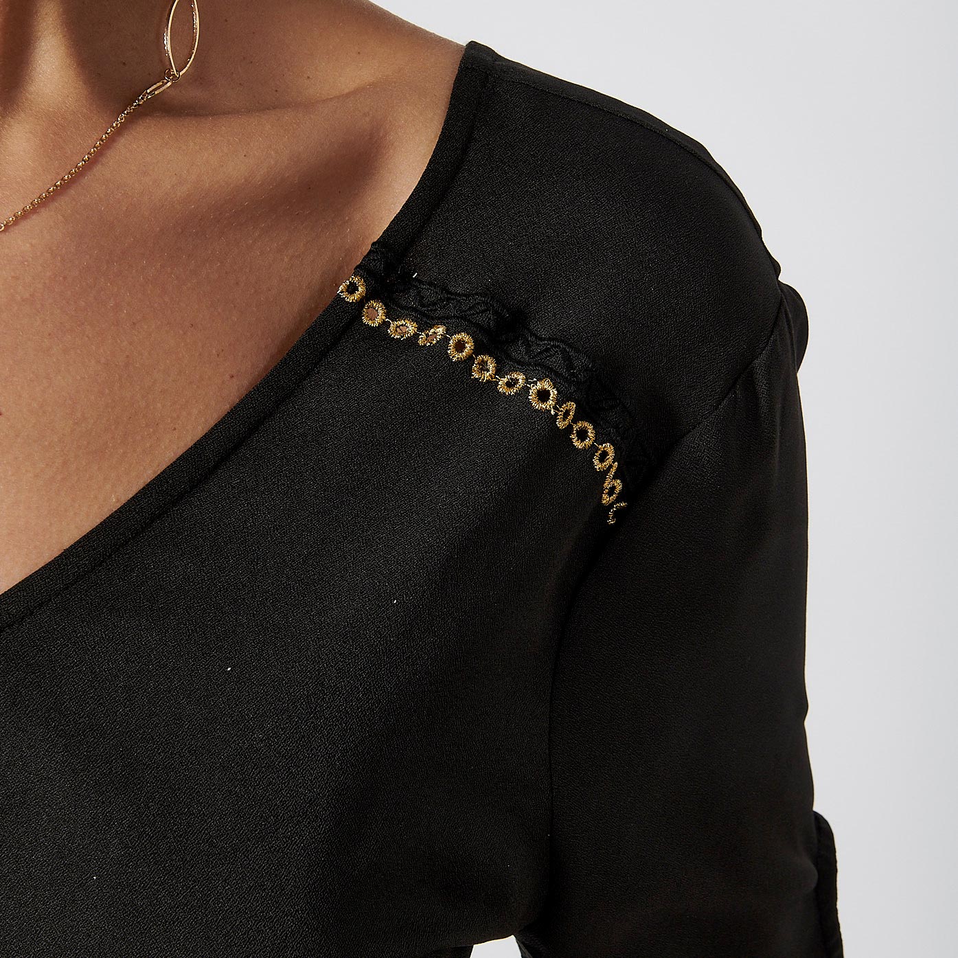 CADIA  Robe noire Femme