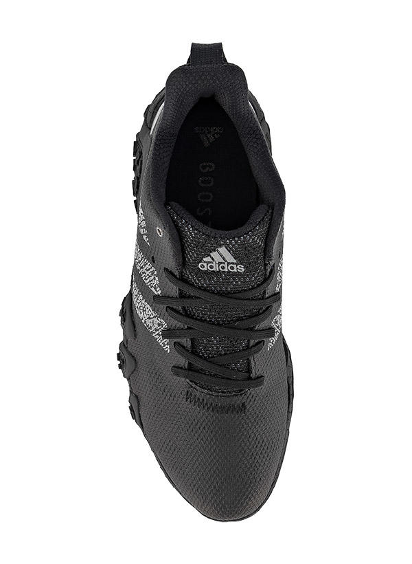 adidas Golf, Golfschuhe, Kunstleder wasserdicht, schwarz