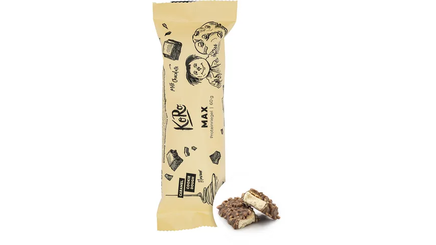 KoRo Max Proteinriegel Caramel Cookie Dough 60 g