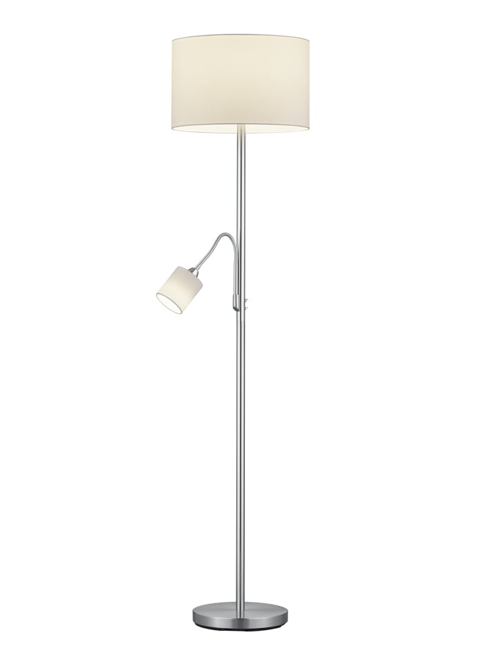 Trio Leuchten Stehleuchte HOTEL in Nickel matt / weiß günstig kaufen onesize