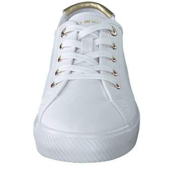 Tommy Hilfiger Lace Up Vulc Sneaker in weiß