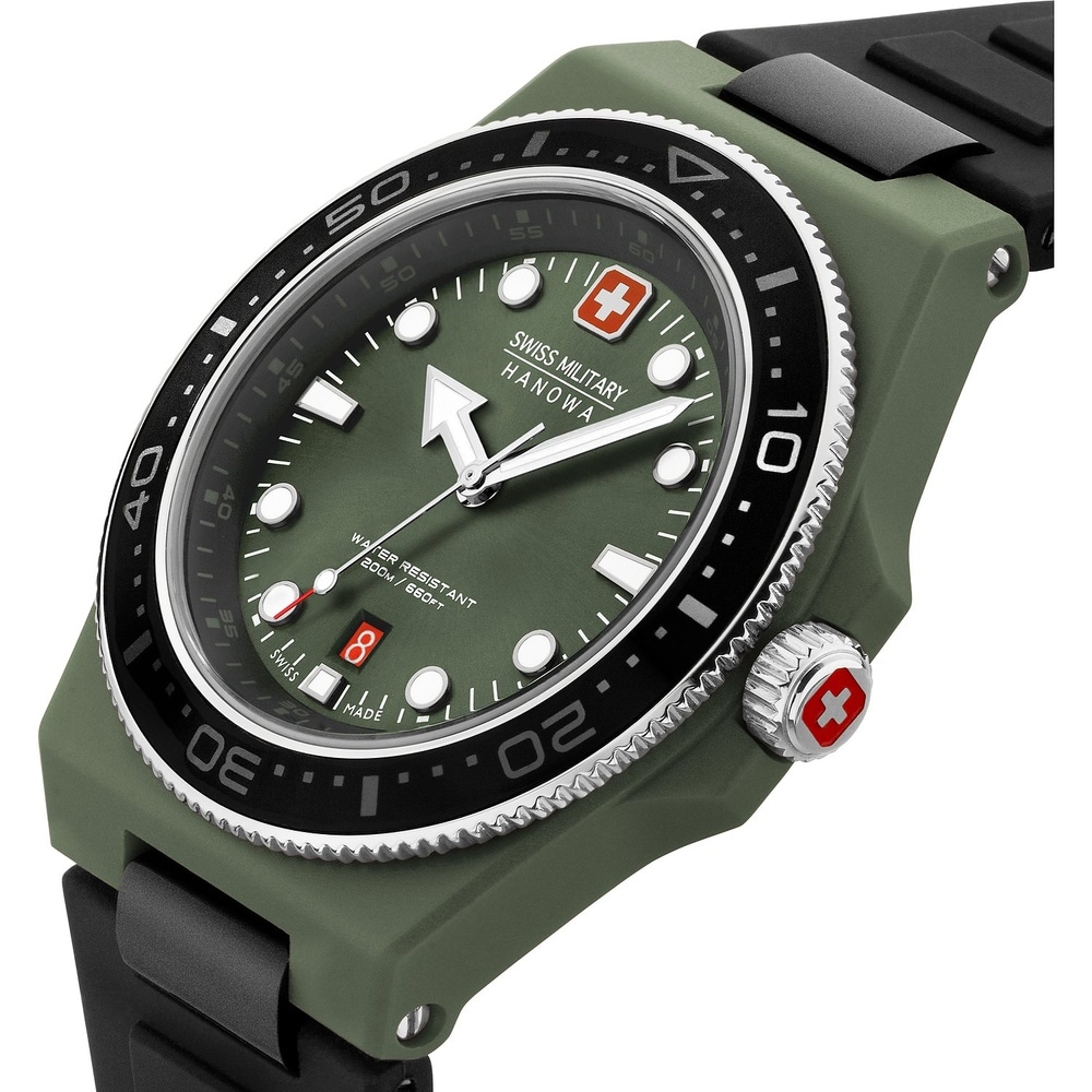 SWISS MILITARY HANOWA Montre pour hommes Acier inoxydable Montre