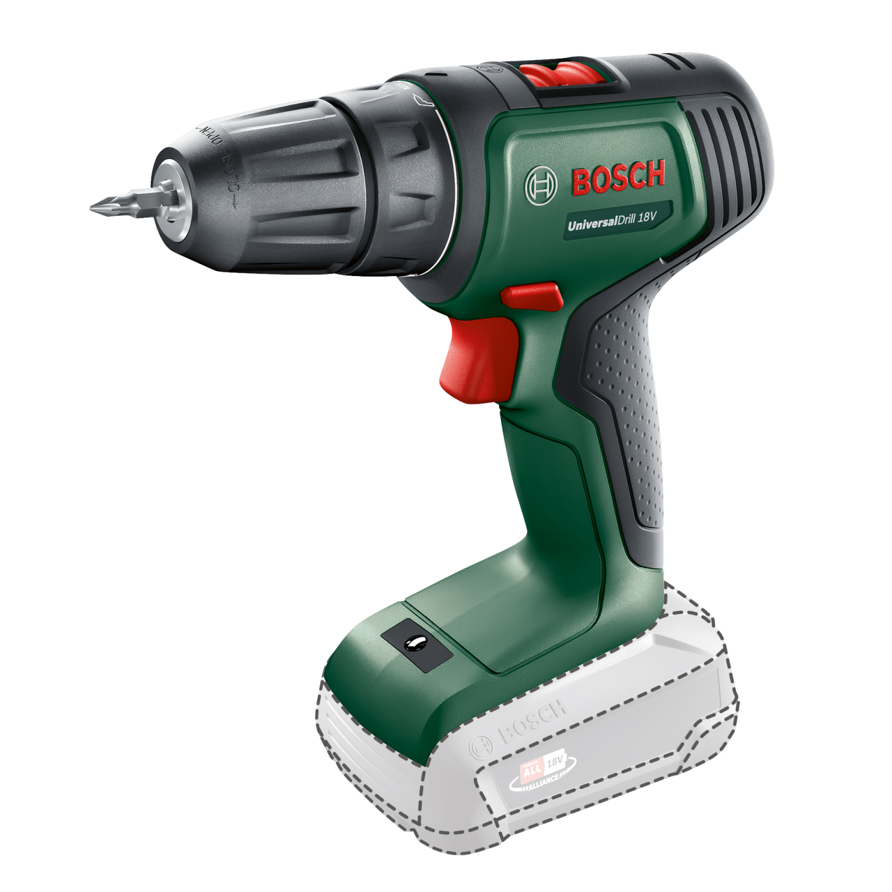UniversalDrill 18V - ohne Akku | ohne Ladegerät