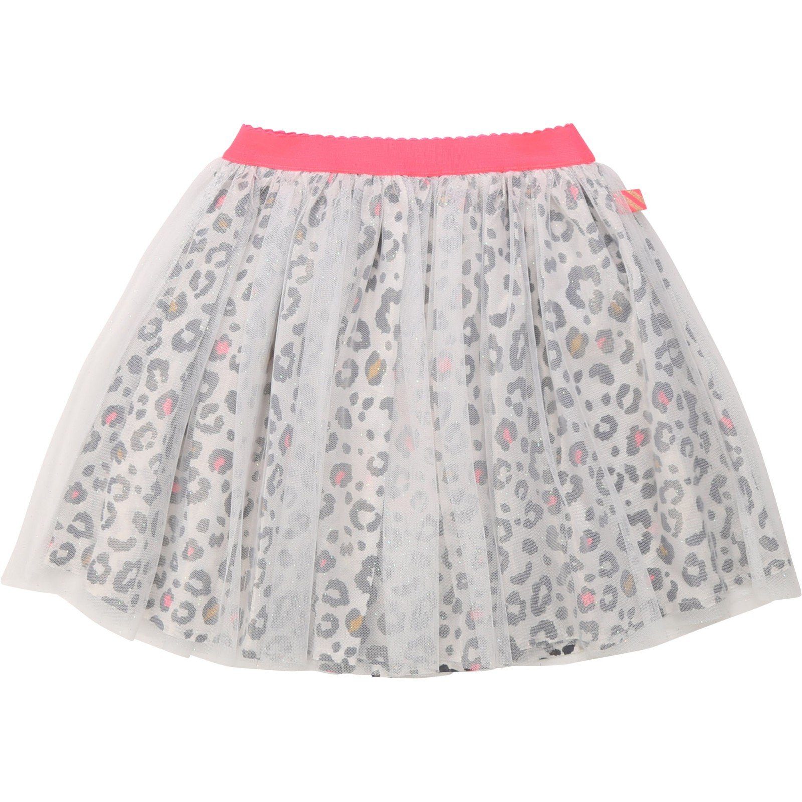 Billieblush Faltenrock Billieblush Pettycoat Mesh Tutu mit Glitzer und Leo-Print Futter
